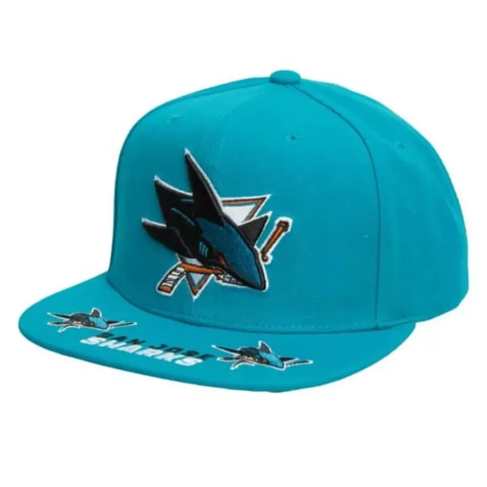 Vintage Hat Trick Snapback San Jose Sharks