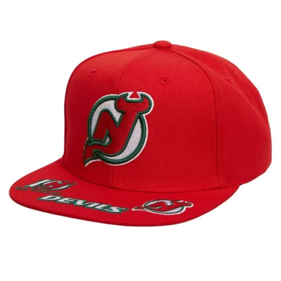 Vintage Hat Trick Snapback New Jersey Devils