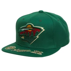 Vintage Hat Trick Snapback Minnesota Wild