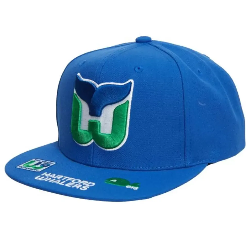 Vintage Hat Trick Snapback Hartford Whalers