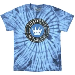 Vintage Logo Tie Dye Tee Charlotte Fc