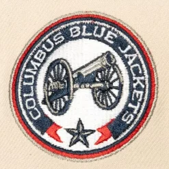 Vintage Off-White Snapback Columbus Blue Jackets