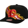 Vintage Paintbrush Snapback Calgary Flames