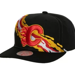 Vintage Paintbrush Snapback Calgary Flames