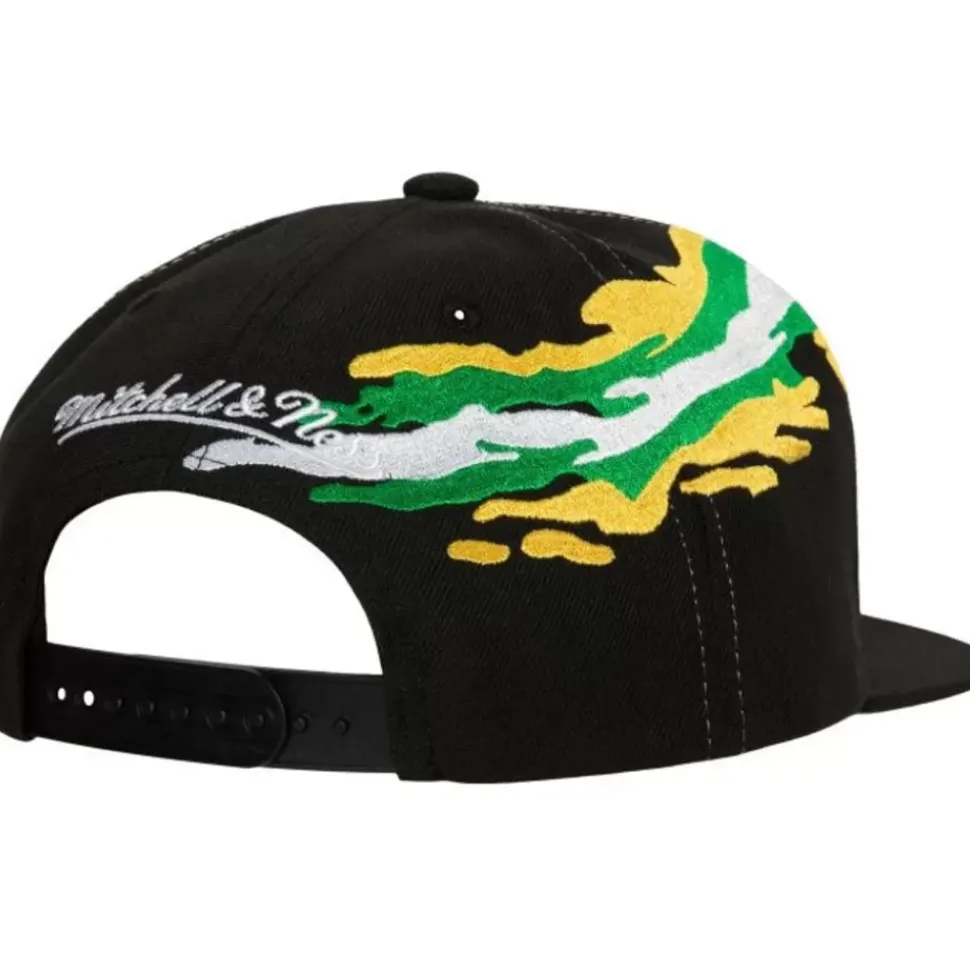 Vintage Paintbrush Snapback Minnesota North Stars