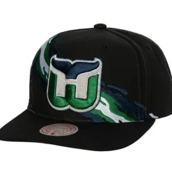 Vintage Paintbrush Snapback Hartford Whalers