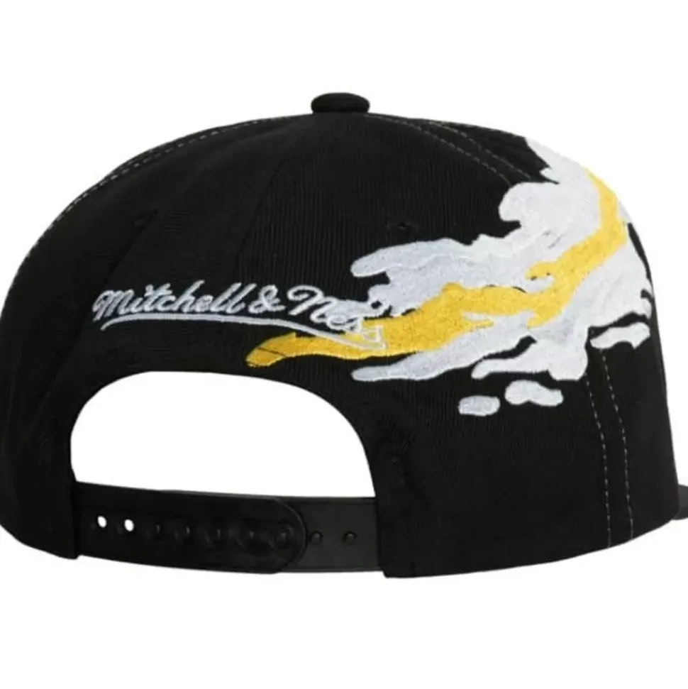 Vintage Paintbrush Snapback Pittsburgh Penguins