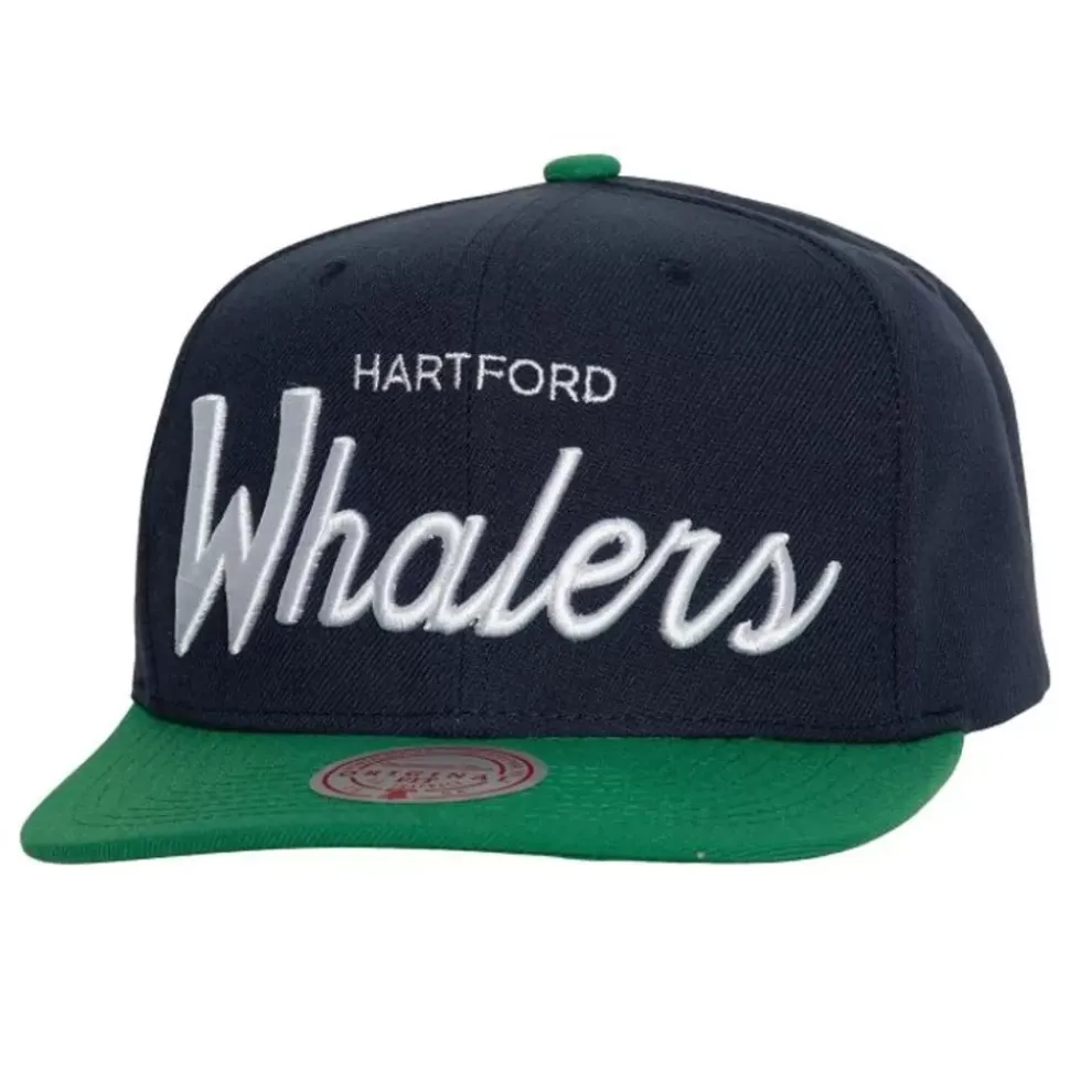 Vintage Script Snapback Hartford Whalers