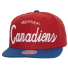 Vintage Script Snapback Montreal Canadiens