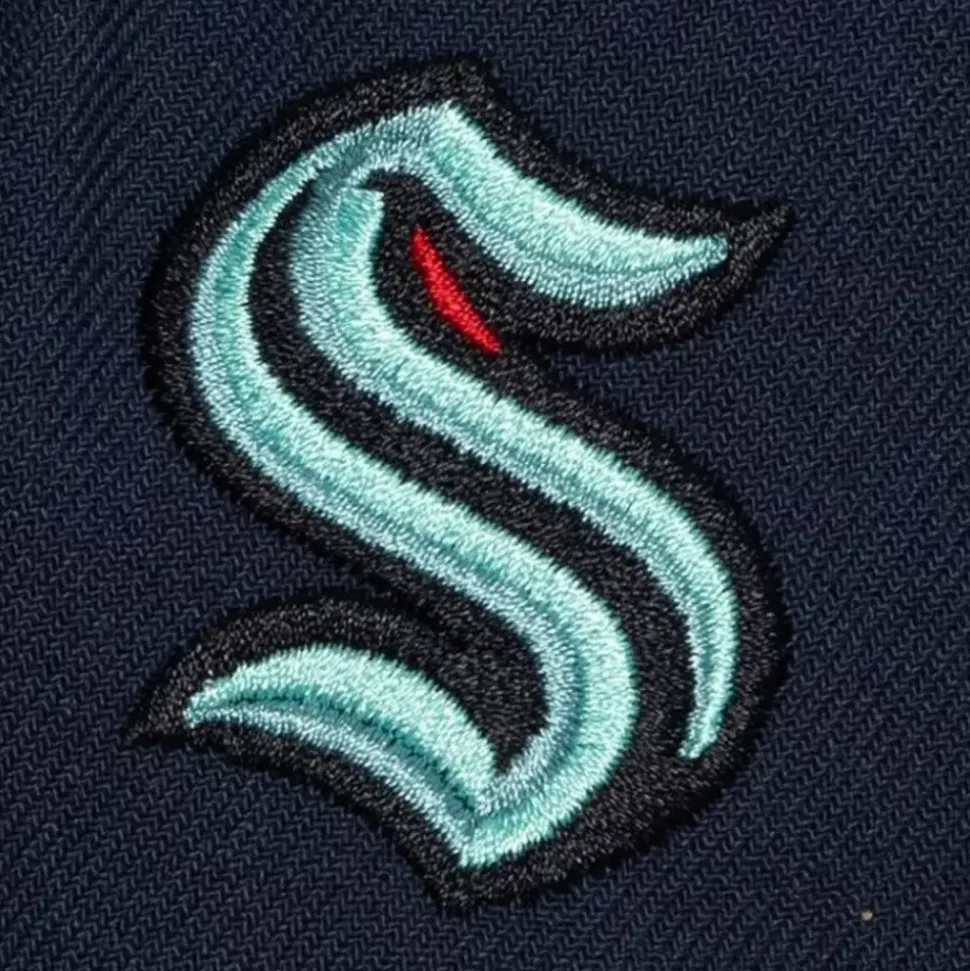 Vintage Script Snapback Seattle Kraken