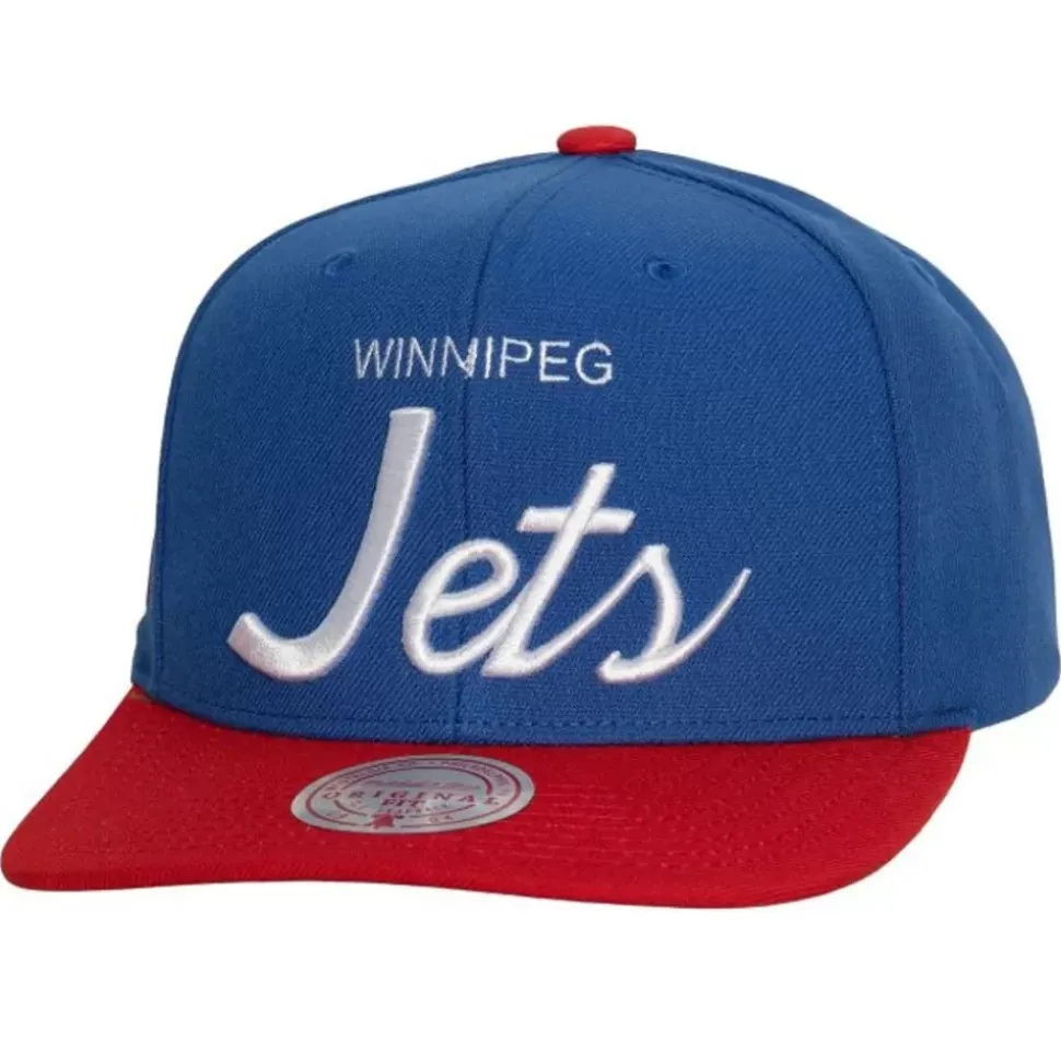 Vintage Script Snapback Winnipeg Jets