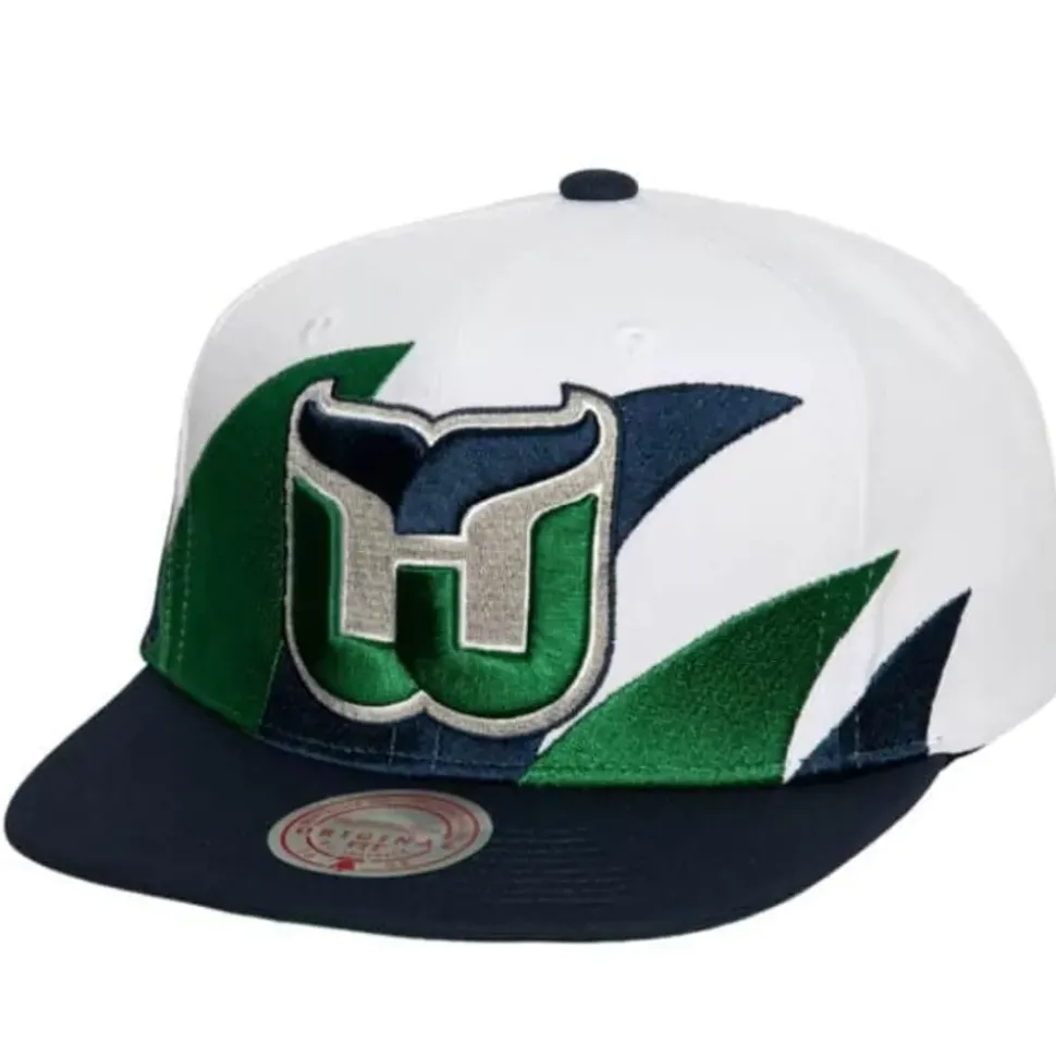 Vintage Sharktooth Snapback Hartford Whalers