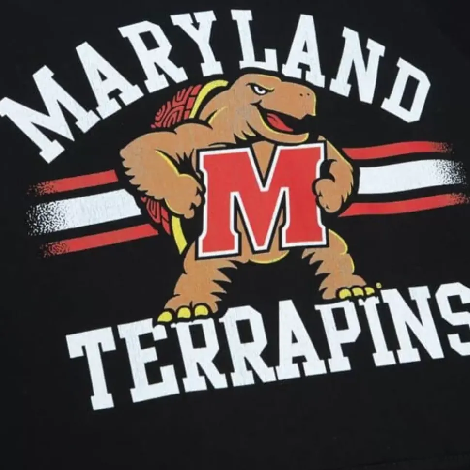 Vintage Stripes Pullover University Of Maryland