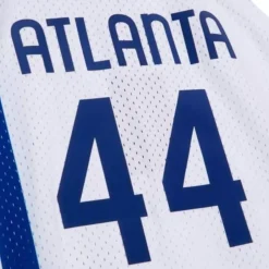 White Swingman Pete Maravich Atlanta Hawks 1970-71 Jersey