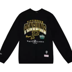 Winter Classic Logo Fade Crew Pittsburgh Penguins
