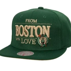 With Love Snapback Boston Celtics