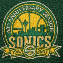 With Love Snapback Hwc Seattle Supersonics