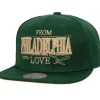 With Love Snapback Philadelphia Eagles