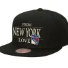 With Love Snapback Vntg New York Rangers