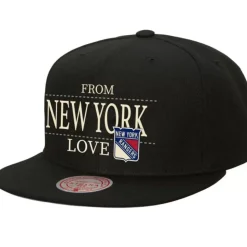 With Love Snapback Vntg New York Rangers