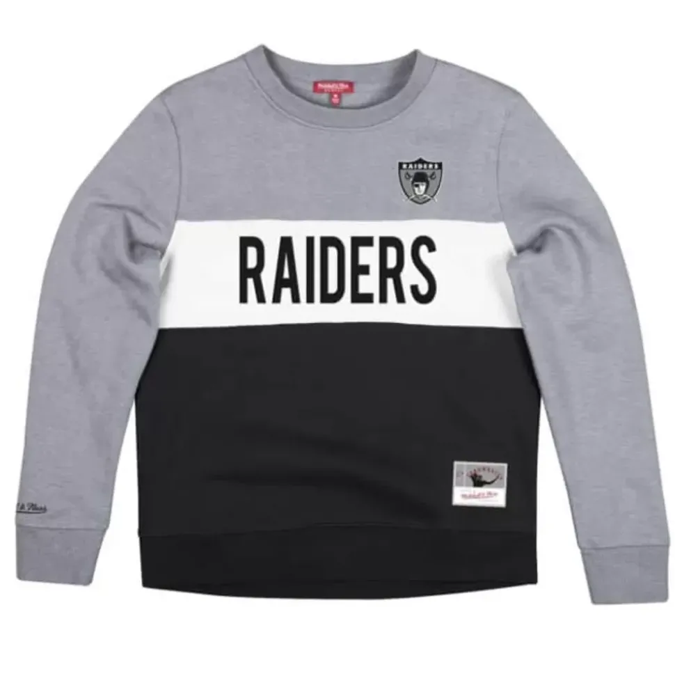 Women'S Color Block Crew 2.0 Oakland Raiders
