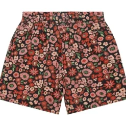 Womens Floral Shorts Los Angeles Lakers