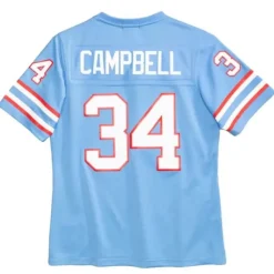 Women'S Legacy Earl Campbell Houston Oilers Jersey