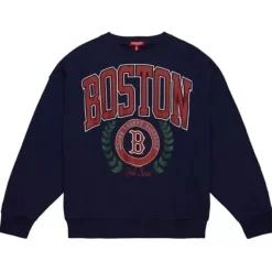 Womens Logo Lt Crew 2.0 Boston Red Sox