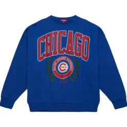 Womens Logo Lt Crew 2.0 Chicago Cubs