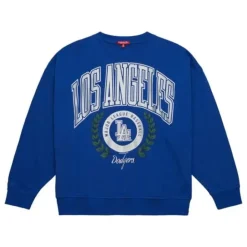 Womens Logo Lt Crew 2.0 Los Angeles Dodgers