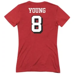 Womens Name & Number Tee San Francisco 49Ers Steve Young