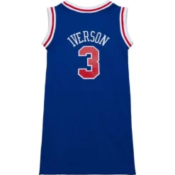 Womens N&N Jersey Dress Philadelphia 76Ers 1996 Allen Iverson