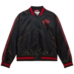 Women'S Raglan Satin Jacket Buffalo Bills