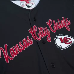 Women'S Ss Button Crop Kansas City Chiefs