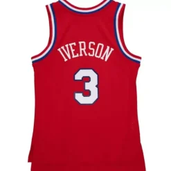 Women'S Swingman Allen Iverson Philadelphia 76Ers 2002-03 Jersey