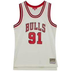 Womens Swingman Dennis Rodman Chicago Bulls 1997-98 Jersey