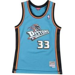 Women'S Swingman Jersey Detroit Pistons 1998-99 Grant Hill