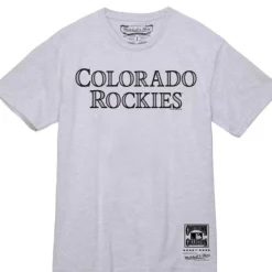 Wordmark 1 Tee Colorado Rockies