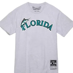 Wordmark 1 Tee Florida Marlins