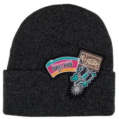 Xl Logo Patch Knit Hwc San Antonio Spurs